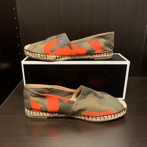 Authentic Valentino Camo Espadrilles